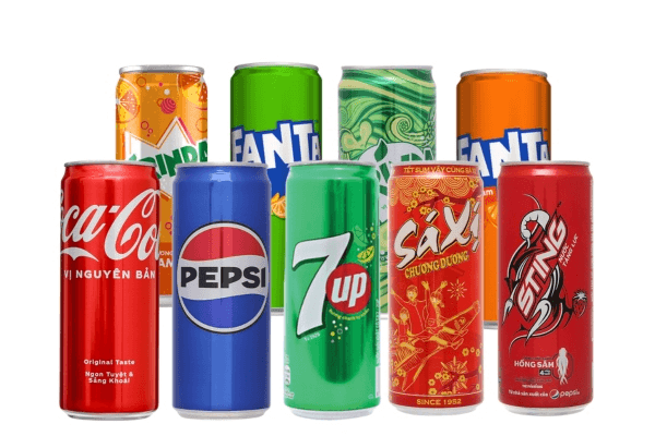 Nước ngọt các loại